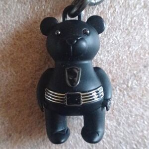 COACH Marvel Black Panther Bear Bag Charm, NWT